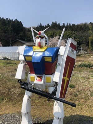 近所の迷スポット、通称「へたれガンダム」